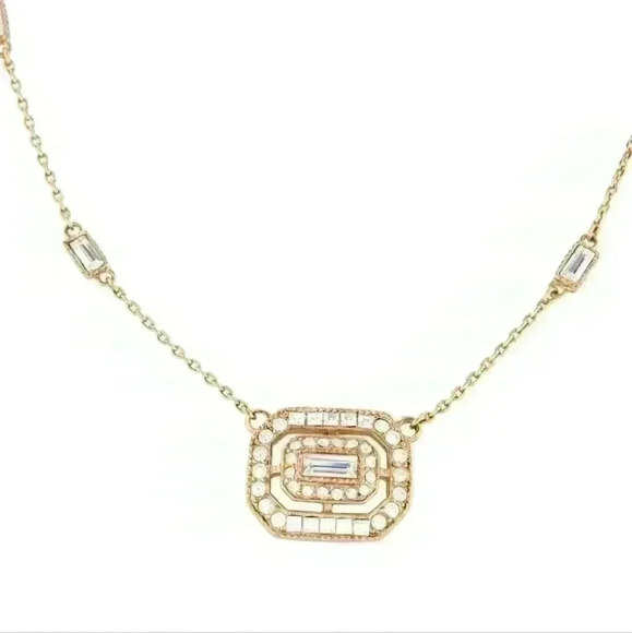 GIVENCHY Crystal Pendant Necklace - Picture 1 of 6